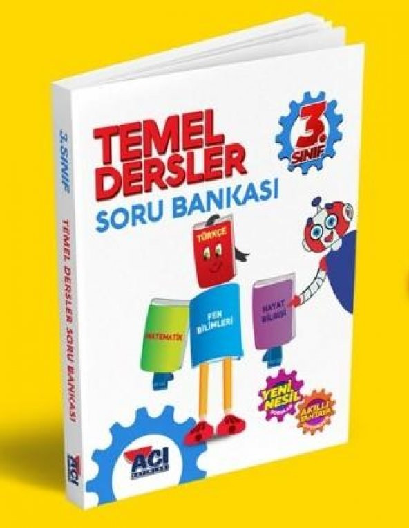 Açı Yayınları 3. Sınıf Tüm Dersler Soru Bankası 2019/2020 YENİ