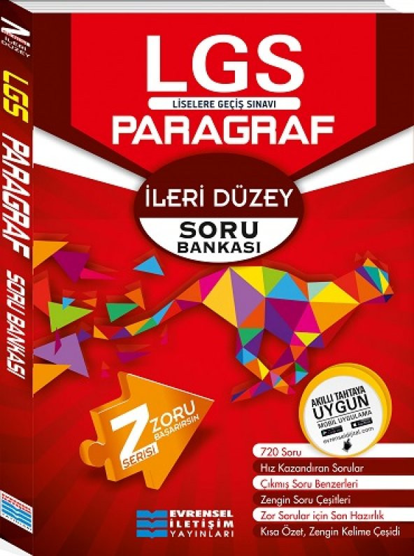 8. Sınıf LGS Paragraf Soru Bankası Zor Seri 2018 - 1