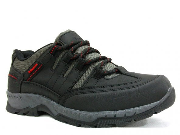 Kinetix Norde Siyah Bağcıklı Spor Ayakkabı