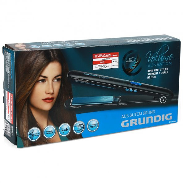 GRUNDİG HS 5330 SAÇ DÜZLEŞTİRİCİ
