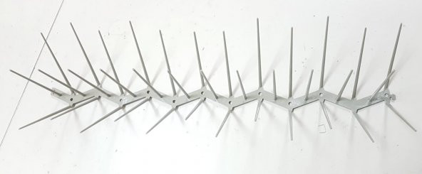 GRİ Kuş Kovucu Kuş Kovar Kuşkonmaz Kuşkovar Diken (50 Cm)