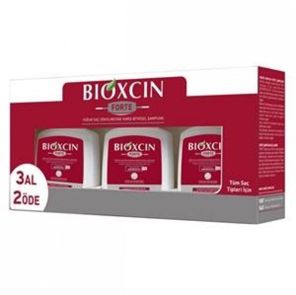 BIOXCIN Forte Şampuan 3 al 2 ode 300ml