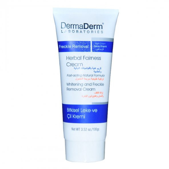 Dermaderm Leke Giderici Cilt Beyazlatıcı Gece Kremi 100 GR