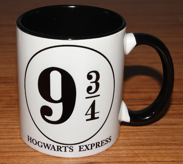 Hogwarts Express 2 baskılı içi ve kulpu renkli kupa 1z