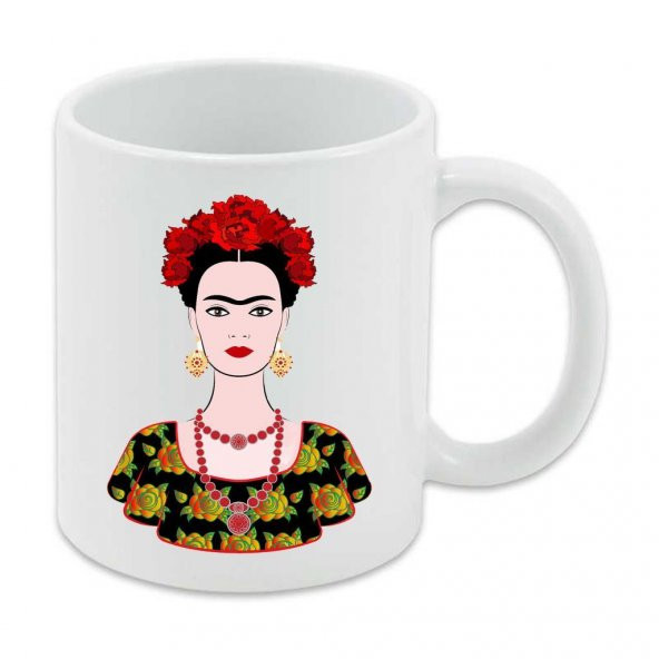 Frida Baskılı Kupa
