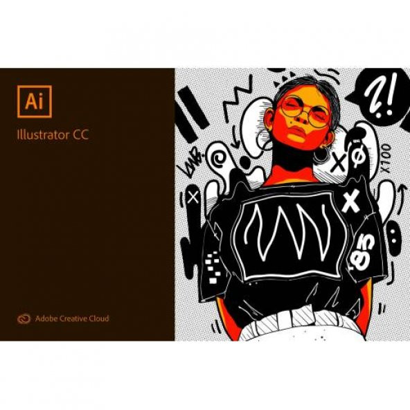 Adobe Illustrator CC 2019 Ömür Boyu Lisans Anahtarı (#416884870)