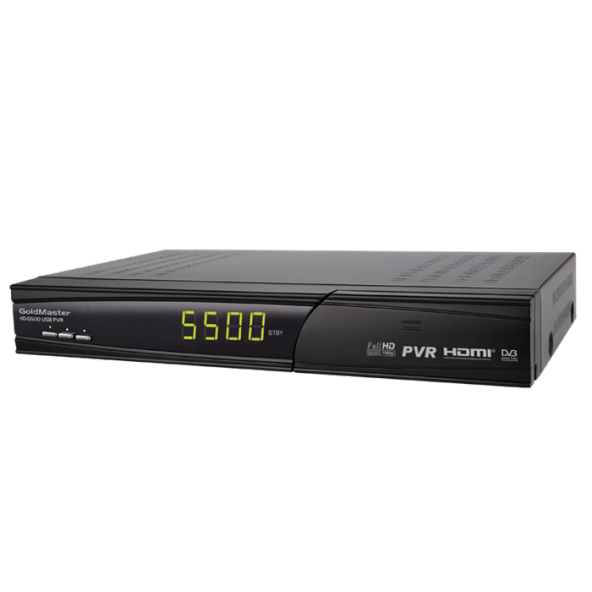 Goldmaster HD-5500 PVR Dijital Uydu Alıcısı