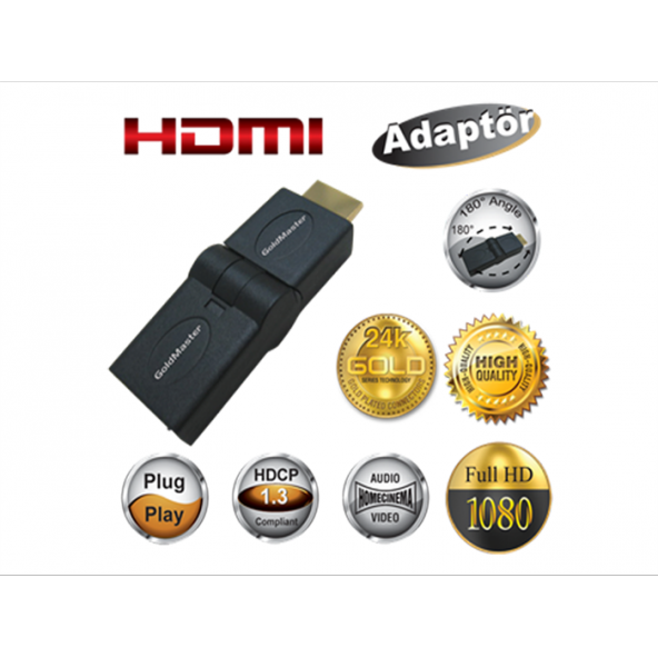 Goldmaster  ADP-207 HDMI Adaptör