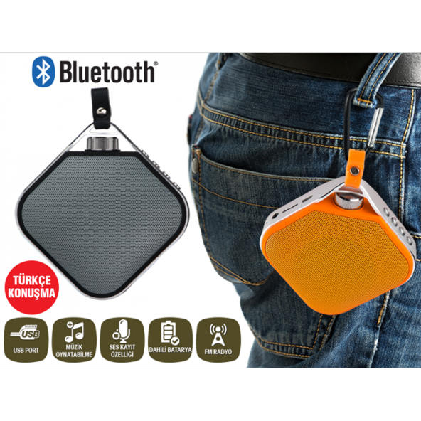 Goldmaster Enjoy- 60 SİYAH Mp3 Bluetooth Oynatıcı