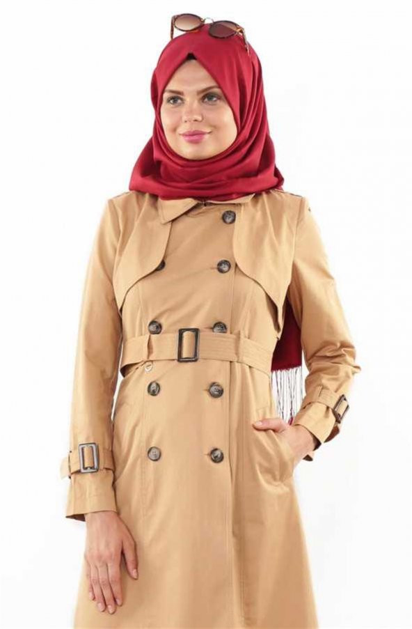 Vivezza Kruvaze Ön Arka Pelerin KAP 6690-06 TABA - 4
