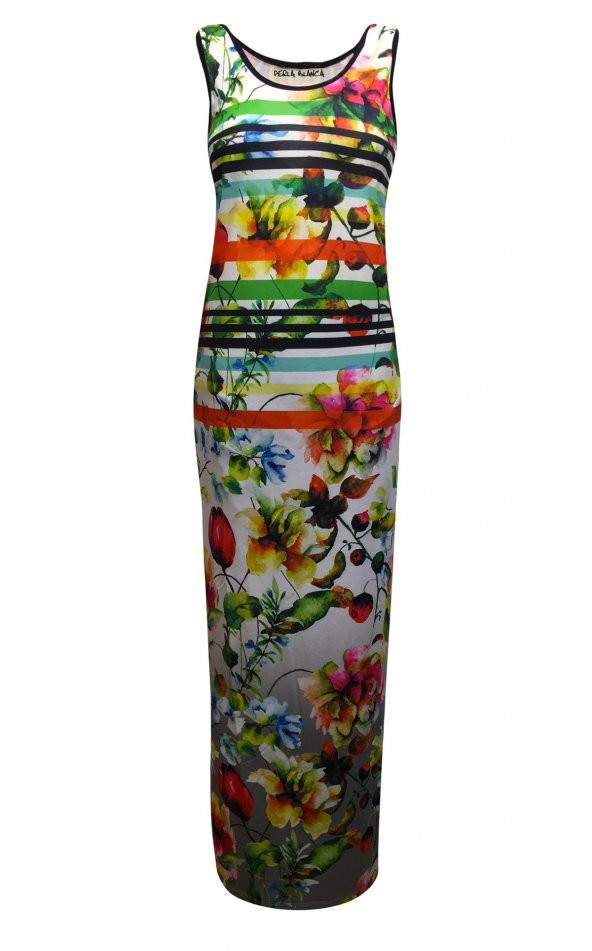 Janset Moda PB-E1009A Bayan Elbise - 2