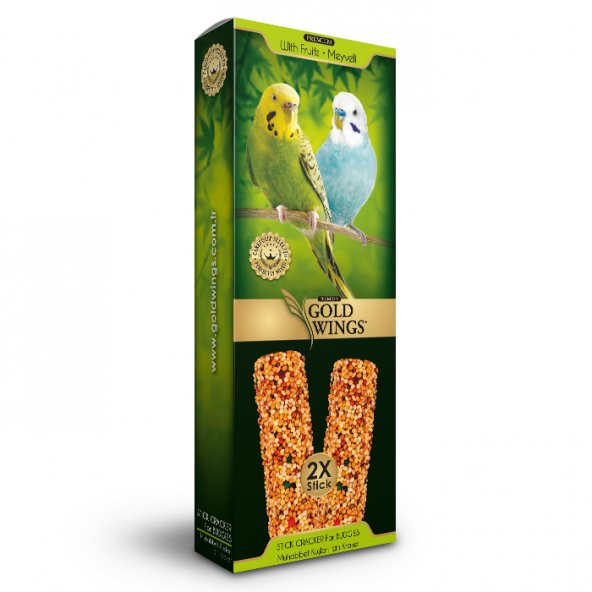 Gold Wings Premium Muhabbet 2'li Kraker Kutu Meyveli 6'lı - 3