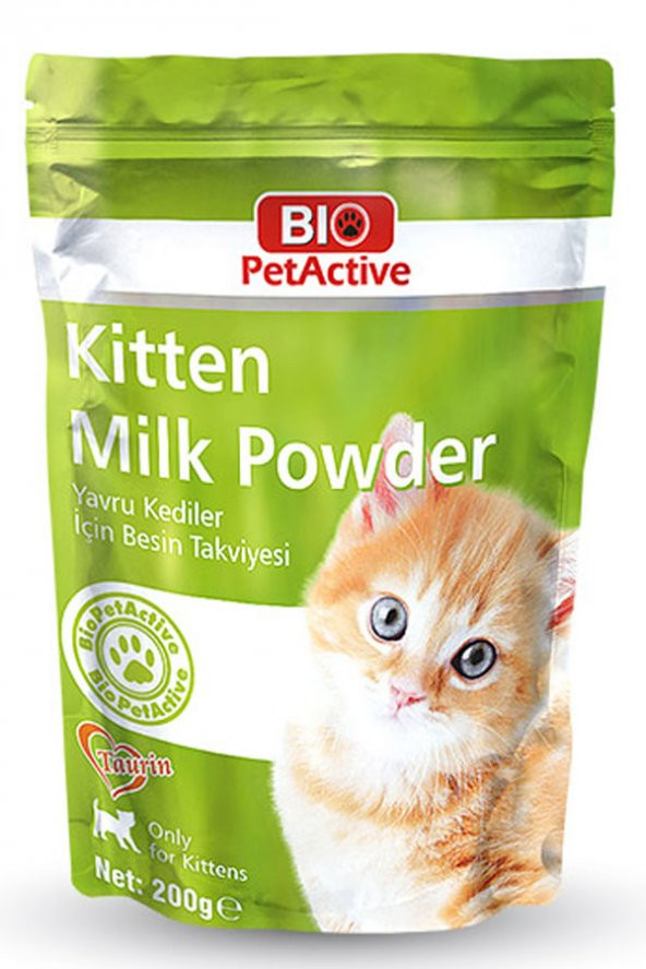 Bio PetActive Kitten Milk Süt Tozu 200 gr