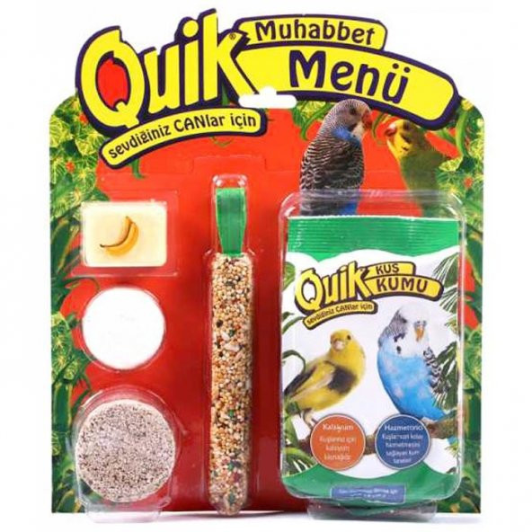 Quik Muhabbet Kuşu  Menü 6'lı - 4