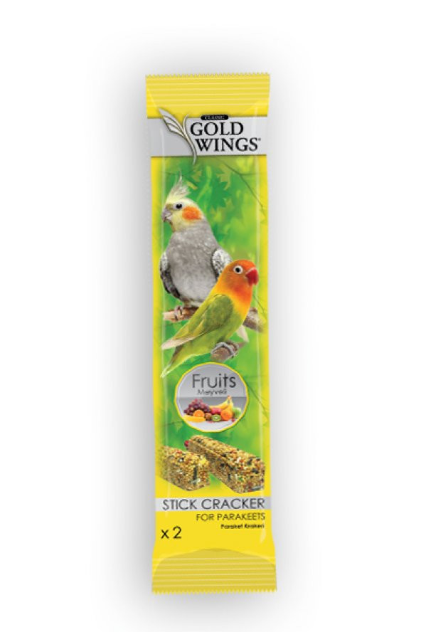Gold Wings Meyveli Paraket Krakeri 2'li 10'lu - 2