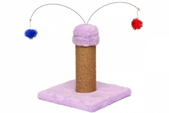 Kısa İki Oyuncaklı Kedi Tırmalama - 2