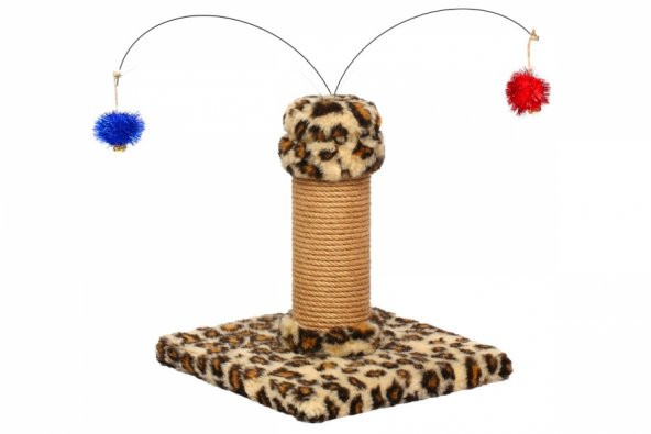 Kısa İki Oyuncaklı Kedi Tırmalama - 3