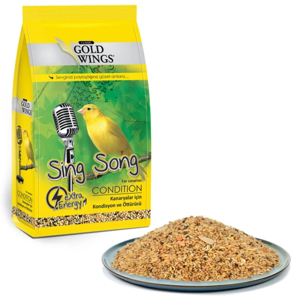 Gold Wings Kanarya Kondisyon-Öttürücü Yem 150g 12'li - 4