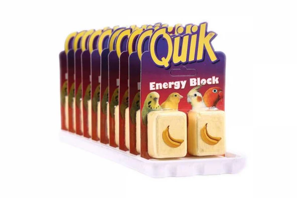 Quik Enerji Bloğu Muzlu 2'li 10 Adet
