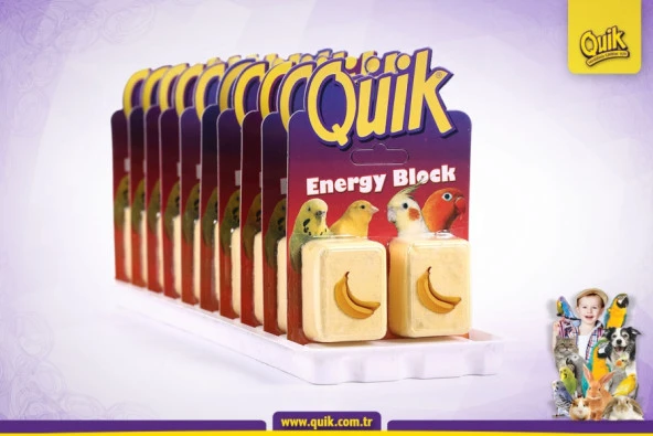 Quik Enerji Bloğu Muzlu 2'li 10 Adet - 3