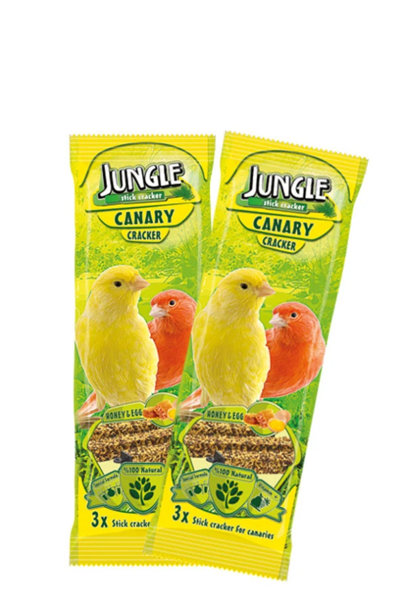 Jungle Kanarya Kraker 3'lü 10'lu Paket