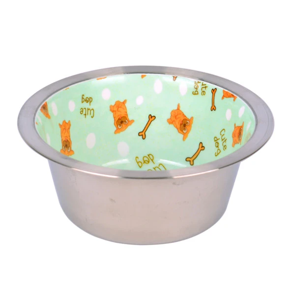 KE- 3273CF Seramik Kaplı Çelik Mama Kabı 945 ml - 4