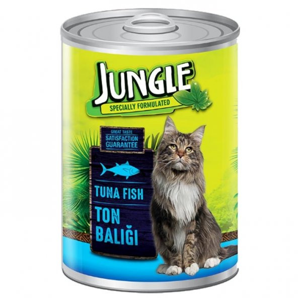 Jungle Kedi 415 gr Ton Balıklı Konserve 24 Adet - 3