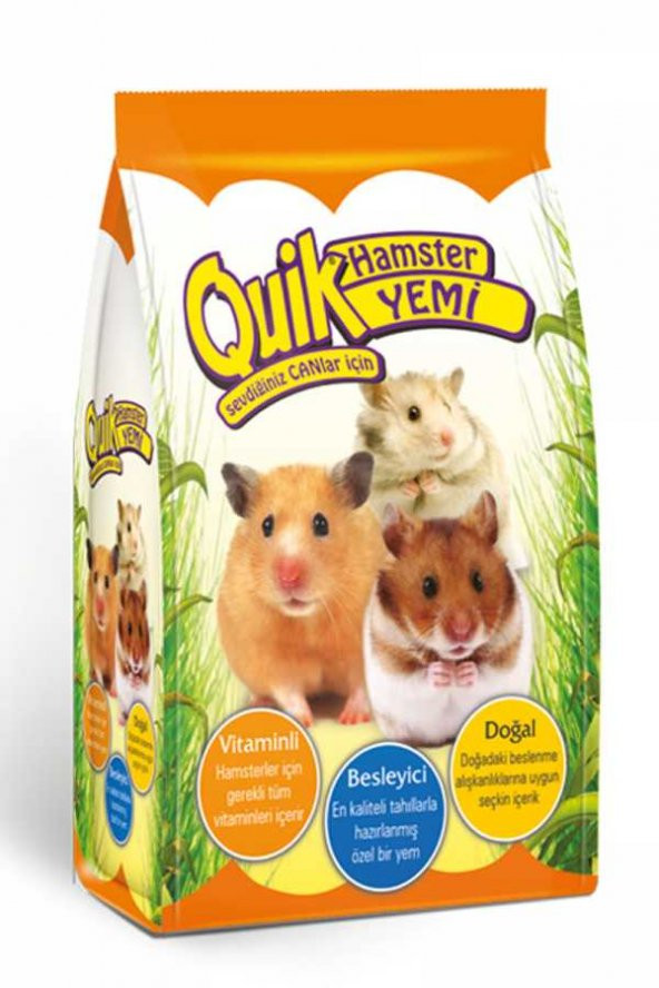 Quik Hamster Yemi 500 gr 8'li - 2