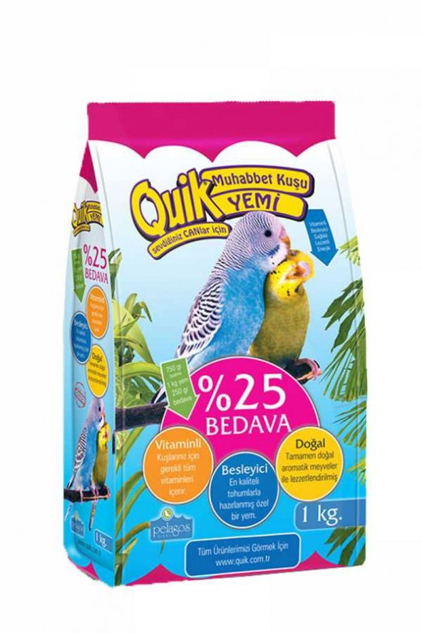 Quik Muhabbet Yemi 750+250gr 6'lı