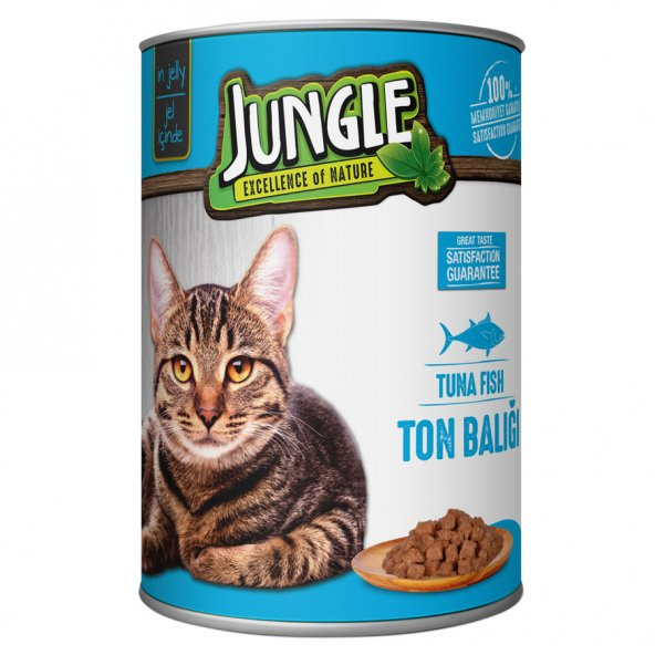 Jungle Kedi 415 gr Ton Balıklı Konserve 24 Adet - 4
