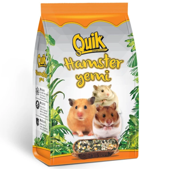 Quik Hamster Yemi 500 gr 8'li - 5