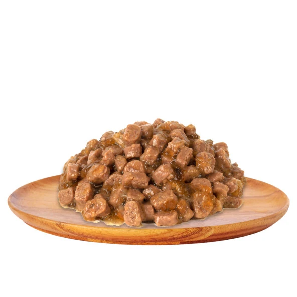 Jungle Kedi Biftekli 24 Adet 100 g Pouch - 6