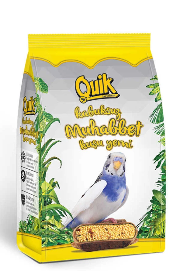 Quik Special Kabuksuz Kuş Yemi 400gr 8'li - 2