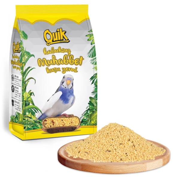 Quik Special Kabuksuz Kuş Yemi 400gr 8'li - 9