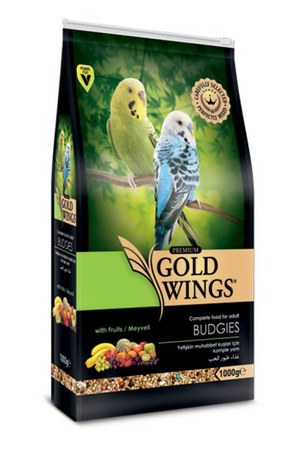 Gold Wings Premium Muhabbet Kuşu Yemi 1 kg 5li