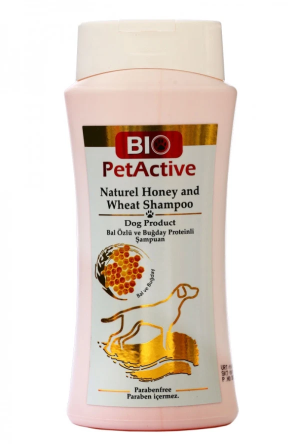 Bio PetActive Şampuan Köpek Bal Özlü 400 ml
