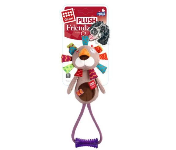 6196 Plush Friendz Öten Aslan Diş Kaşıyıcılı - 6