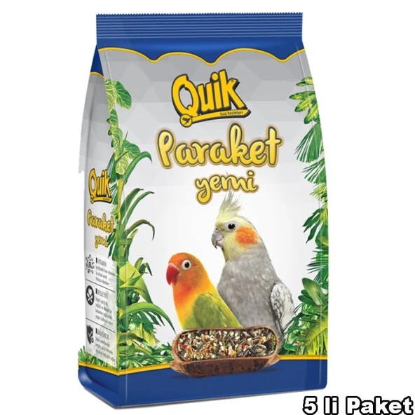 Quik Paraket Yemi 750 gr 6'lı - 6