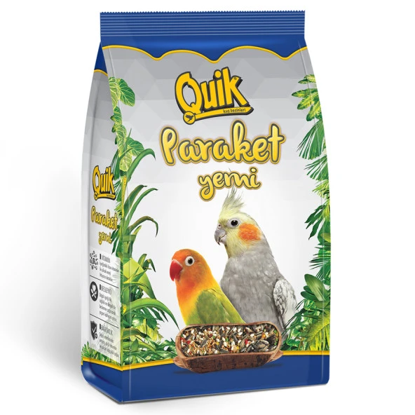 Quik Paraket Yemi 750 gr 6'lı - 10