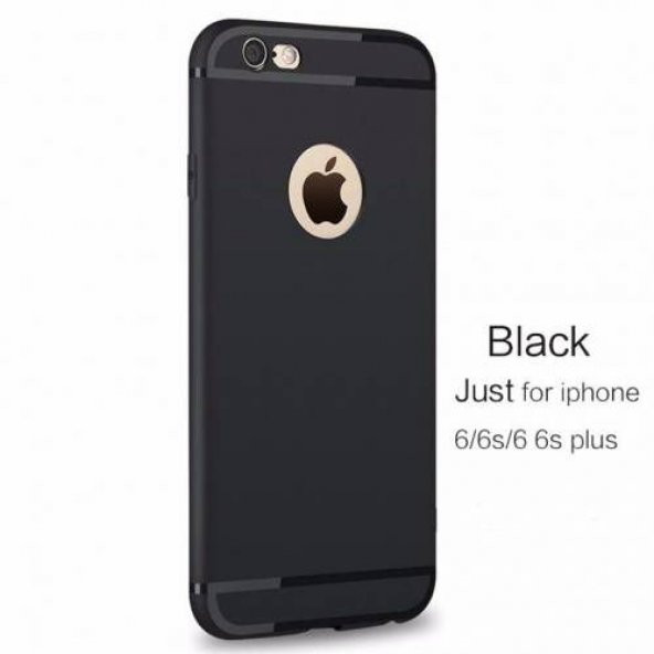 For Apple İphone 6 6s Kılıf Silikon Kilif Tıpalı Korumalı Temperl - 6