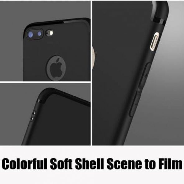 For Apple İphone 6 6s Kılıf Silikon Kilif Tıpalı Korumalı Temperl - 7