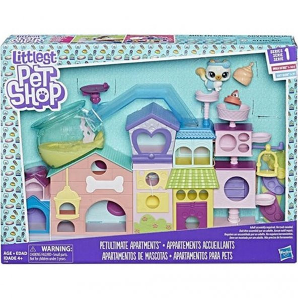 Hasbro Littlest Pet Shop Miniş Apartmanı C1158 - Miniş Oyuncaklar