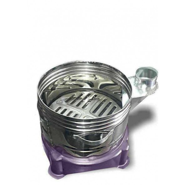 Ys YARAMIŞ 19 parca SEMAVERLI GÜVEÇ MANGAL TOPRAK TANDIR MANGAL ( çift musluklu ) - 9