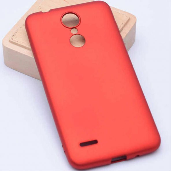 LG K9 Kılıf Premier Silikon Kılıf Kırmızı