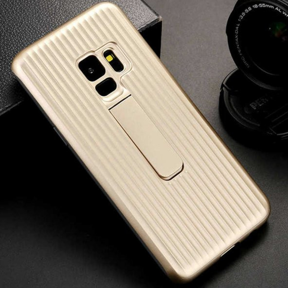 For Samsung Galaxy S9 Kılıf Standlı Mıknatıslı Termoplastik Kılıf