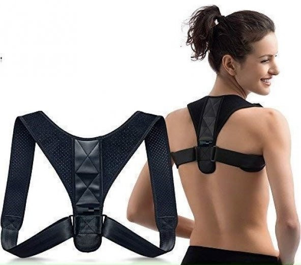 Yeni Model  Dik Duruş Aparatı Kamburluk Önleyici Posturex Dik Duruş Korsesi Bel Sırt Korsesi Yeleği - 2