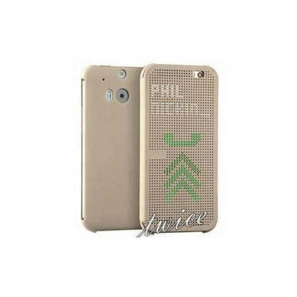 HTC DESIRE 620 KILIF DOT VIEW AKILLI KILIF - 4