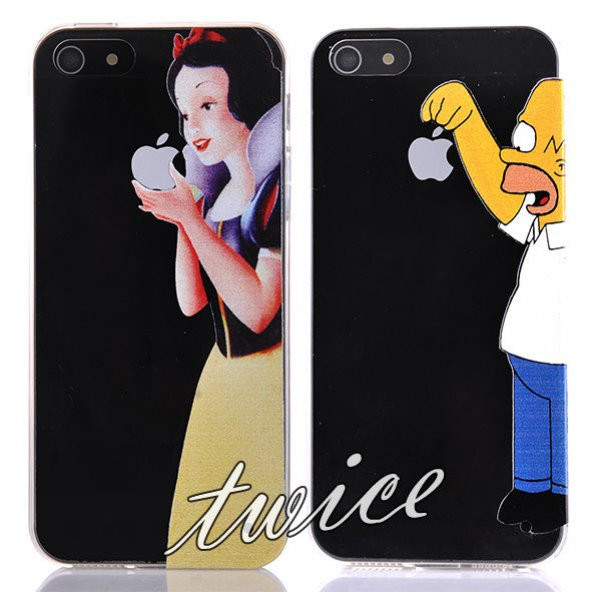 iPHONE 5S KILIF SİLİKON RESİMLİ - 2