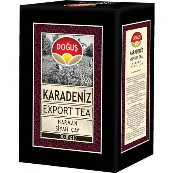 Doğuş Karadeniz Export Çay 3000g Karton Kutu