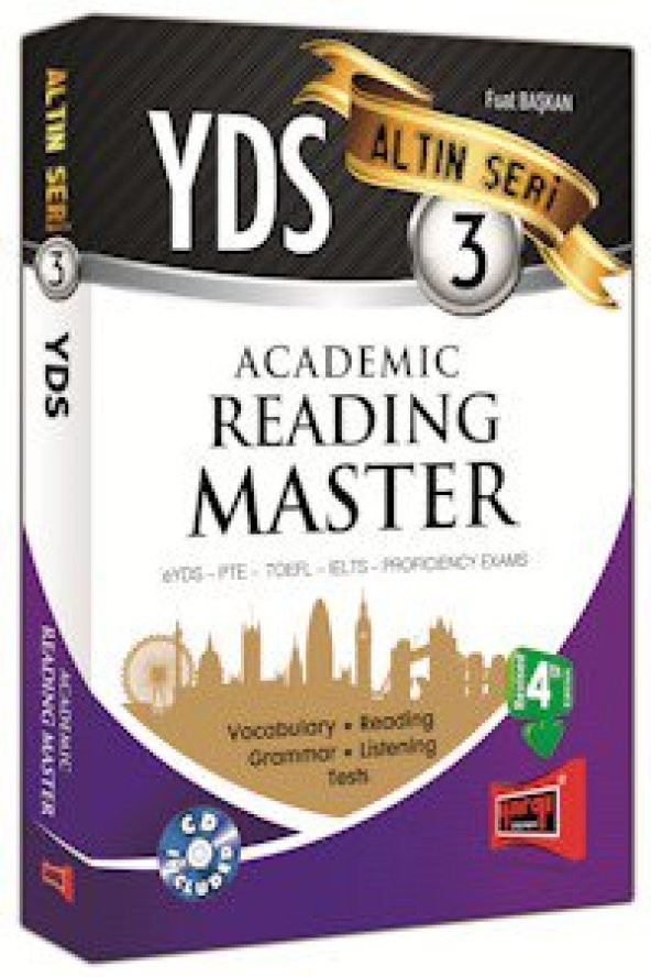 YDS Academic Reading Master Altın Seri 3 Yargı Yayınları
